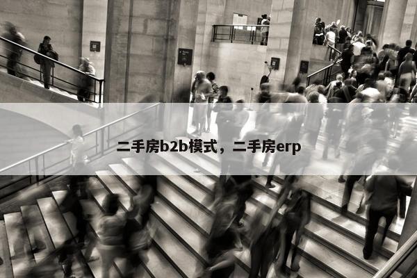 二手房b2b模式，二手房erp