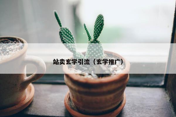 站卖玄学引流（玄学推广）