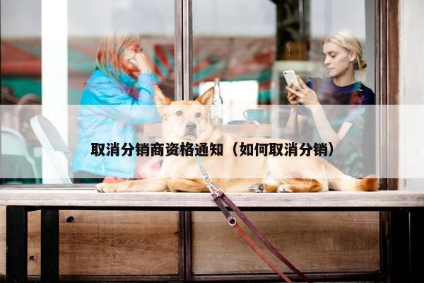 取消分销商资格通知（如何取消分销）