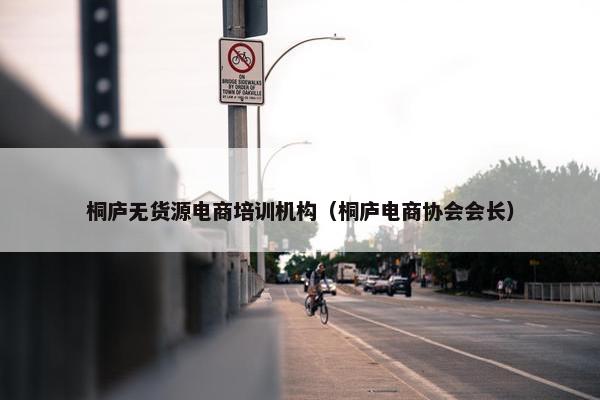 桐庐无货源电商培训机构（桐庐电商协会会长）