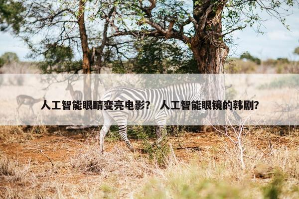 人工智能眼睛变亮电影？ 人工智能眼镜的韩剧？