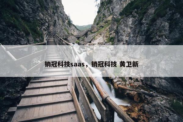销冠科技saas，销冠科技 黄卫新