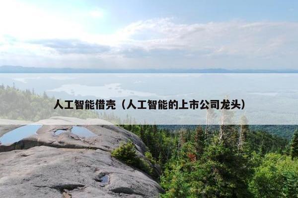人工智能借壳（人工智能的上市公司龙头）