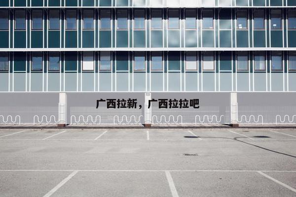 广西拉新，广西拉拉吧
