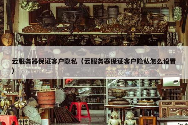 云服务器保证客户隐私（云服务器保证客户隐私怎么设置）